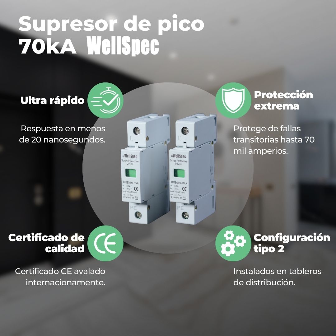 Supresor de pico 1P-70kA WellSpec - Image 2