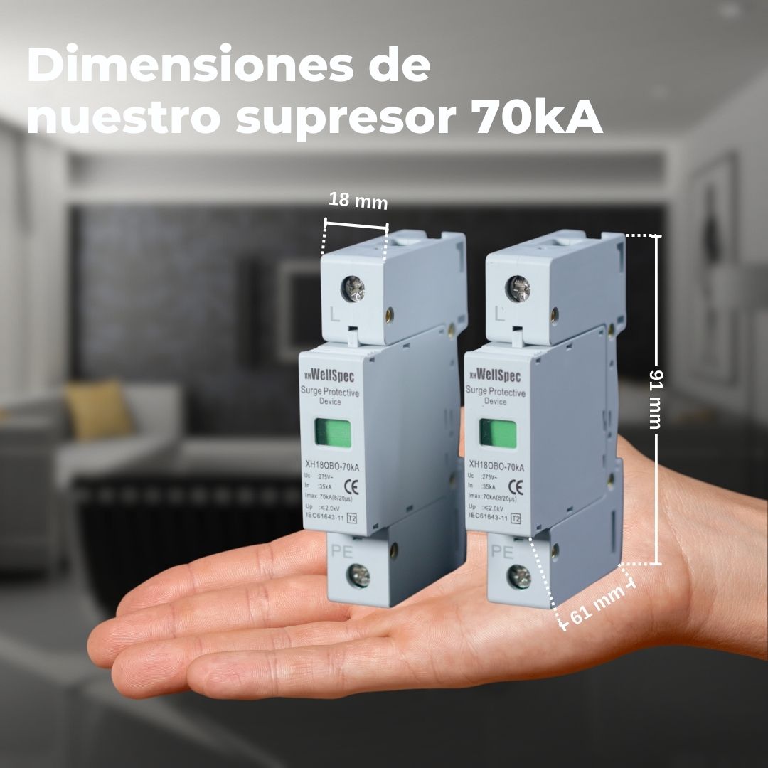 Supresor de pico 1P-70kA WellSpec - Image 3