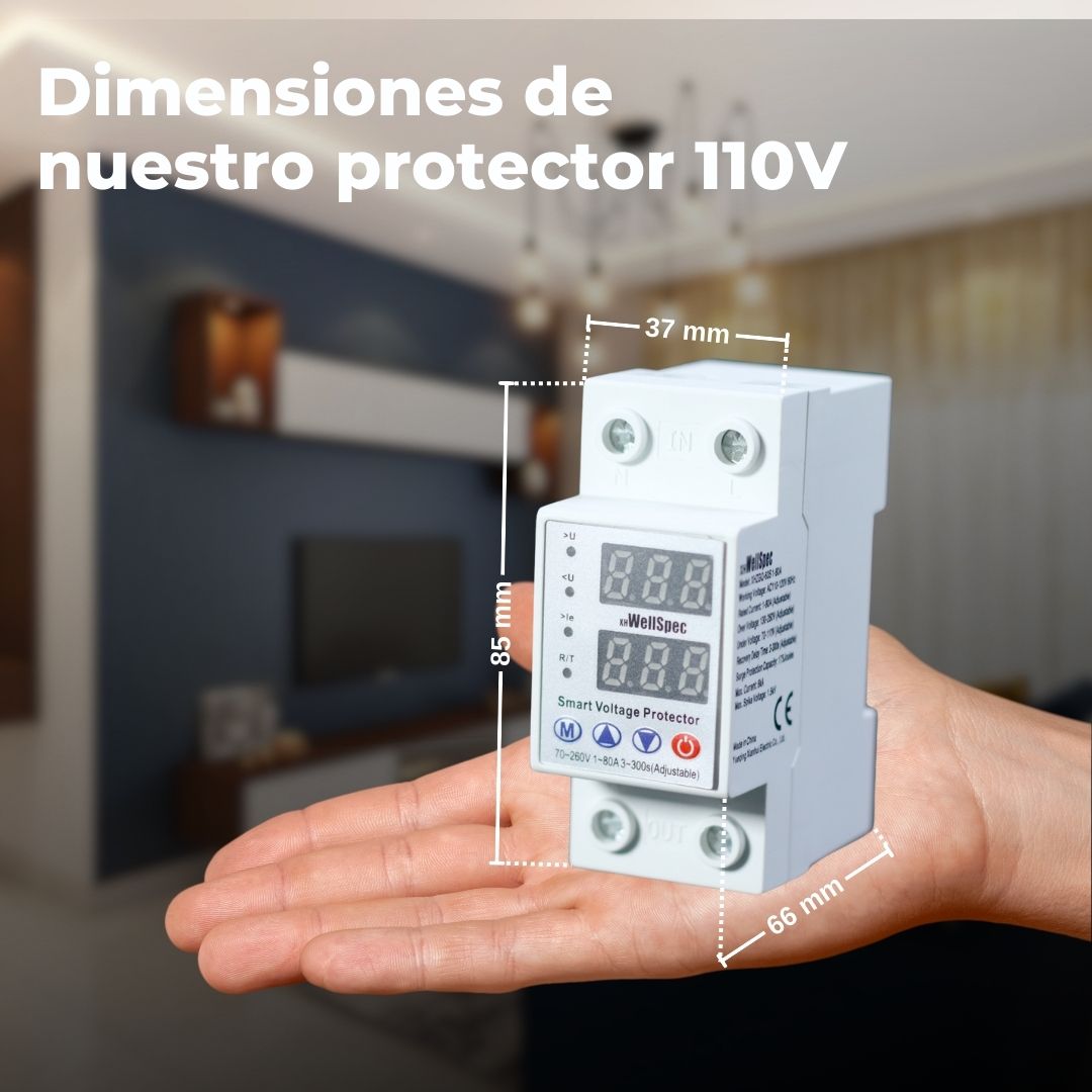 Protector de voltaje 120V-80A WellSpec - Image 3